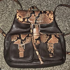 Michael Kors Susie Vs Cooper Mini Backpack Bundle